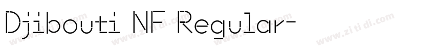 Djibouti NF Regular字体转换 Djibouti NF Regular字体转换